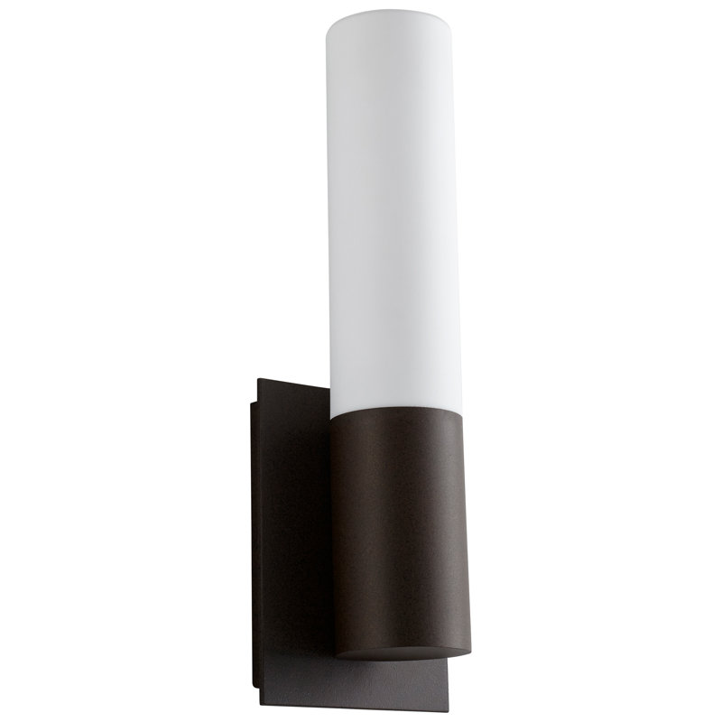 Andreana LED Armed Sconce, Oiled Bronze