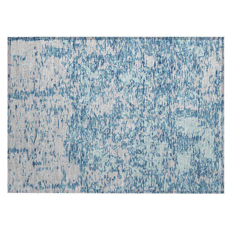 Alegandro Area Rug with Non-Slip Backing, Rectangle 1'8" x 2'6"