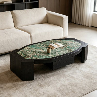 Table basse moderne en ardoise