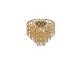 Minigiogali Ceiling Lamp 50 Crystal Transparent Matt Bronze 1 E26 Ul