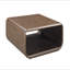 Table basse en noyer foncé