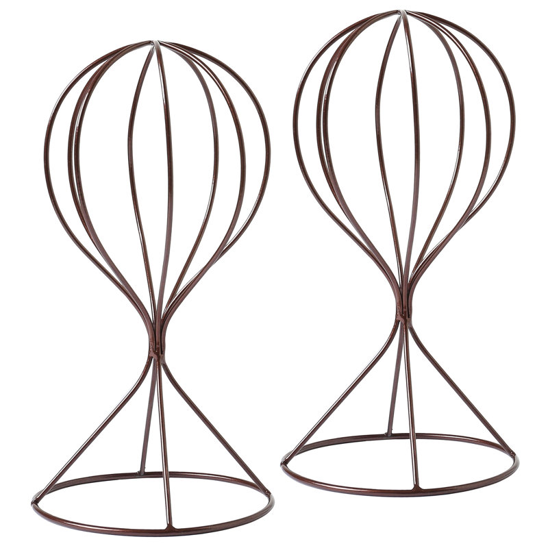 Iron Freestanding / Countertop Coat Rack, Brown