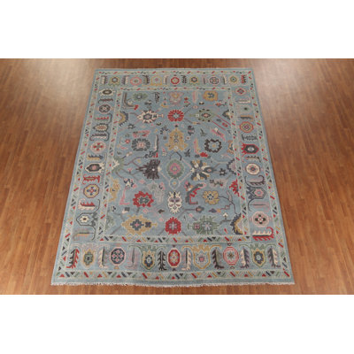 Handmade Oushak Oriental Area Rug 9x12