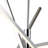 Burcker Aluminum Dimmable LED Modern Linear Chandelier-88893583-102743058