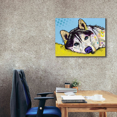 " Siberian Husky 2 " by Dean Russo
