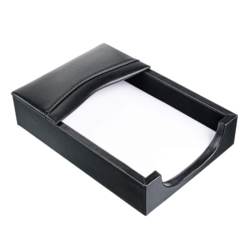 Bramfield Leather Stackable Paper Organizer