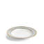 Renaissance Grey Rim Soup Plate 3.54"