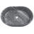 23.6" Natural Marble Bathroom Vessel Sink - Handcrafted, Polished Finish, 4 Color Variants, Luxury Design, Real Marble, 23.6X15.7X5.9 Inches-119819066