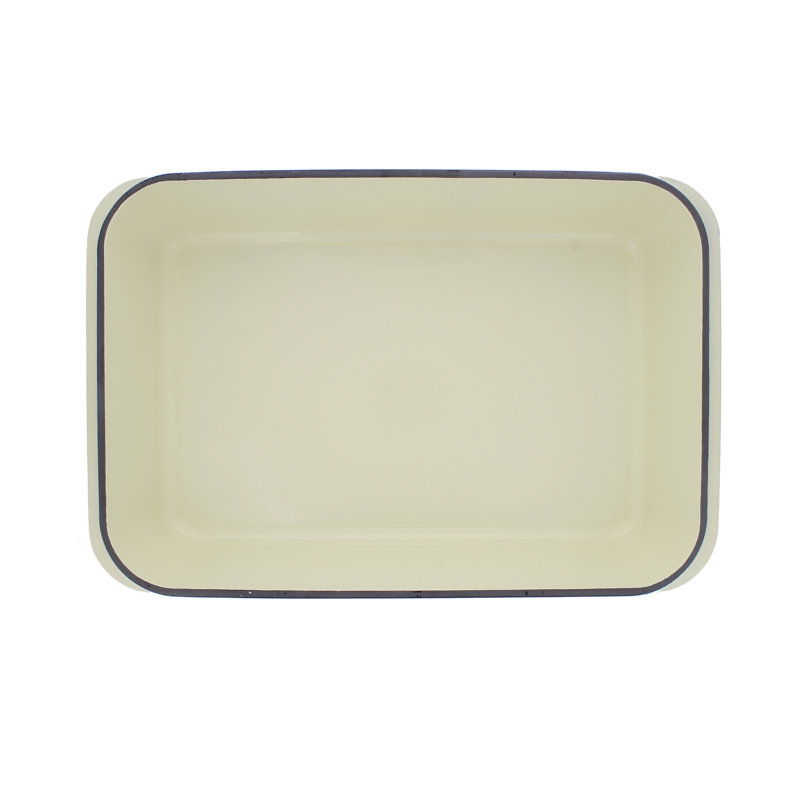 Chasseur Rectangle Cast Iron Baker Bakeware, Red