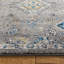 Tapis oriental gris / jaune en coton / jute Minonk-15107886