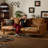 Retro Mid-Century Straight Living Sofa