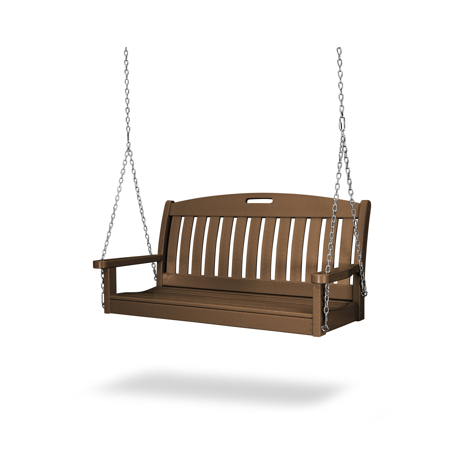 POLYWOOD® Nautical Swing, Dark Teak