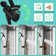 Shower Heads with Handheld Spray Combo, 10" Rain Shower Head with Handheld