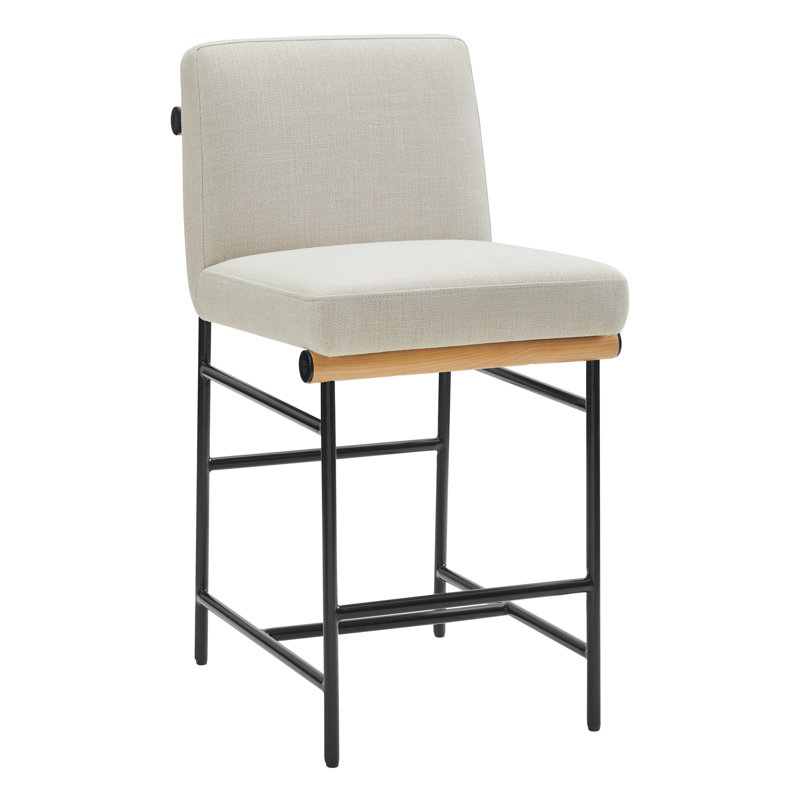 Tabouret de comptoir rembourré 26 po Rooney, Lin Performance Effie