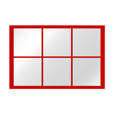 Rectangle Aluminium Wall Mirror
