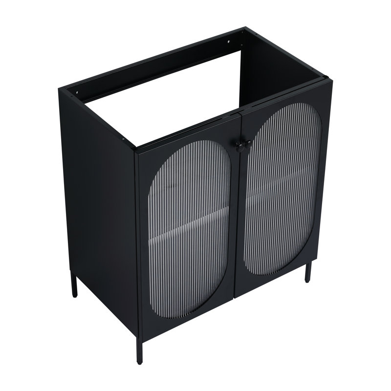 Meuble-lavabo autoportant de 30 po (29-5 / 16 po) (sans le lavabo supérieur) -BVB09630BK