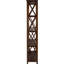 Bibliothèque-étagère en bois massif H 63 po x l 29,5 po Oktay-29470679