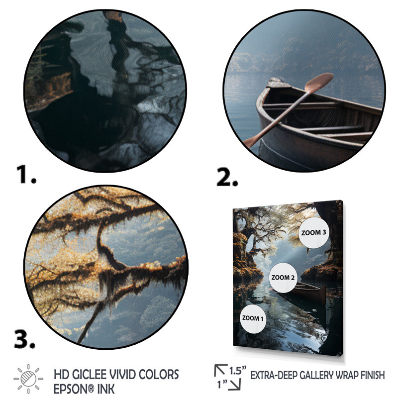 Contemplation hivernale hivernale, Cadre simple blanc, H 40 po x l 30 po x P 1,5 po
