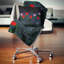 Coussin de pluie et de fleurs avec des greffons et des gouttes-29075973-29075974