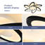 Modern 6-Light 64cm LED Flush Mount-644392228