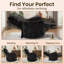 Fauteuil inclinable électrique surdimensionné pour grand et grand avec ports USB-283041690