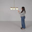 Vibi 3 Light Metal Dimmable Sputnik Chandelier-1294726674