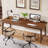 78.7" Extra Long Desk, Large 2-Person Computer Desk Writing Desk