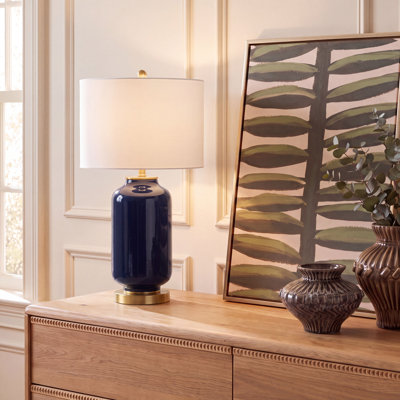Glass Table Lamp