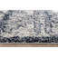 Tapis noir à poil long abstrait Gazella-2023557606