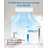 Homhougo 24000 BTU Ductless Mini Split Air Conditioner with Remote Included
