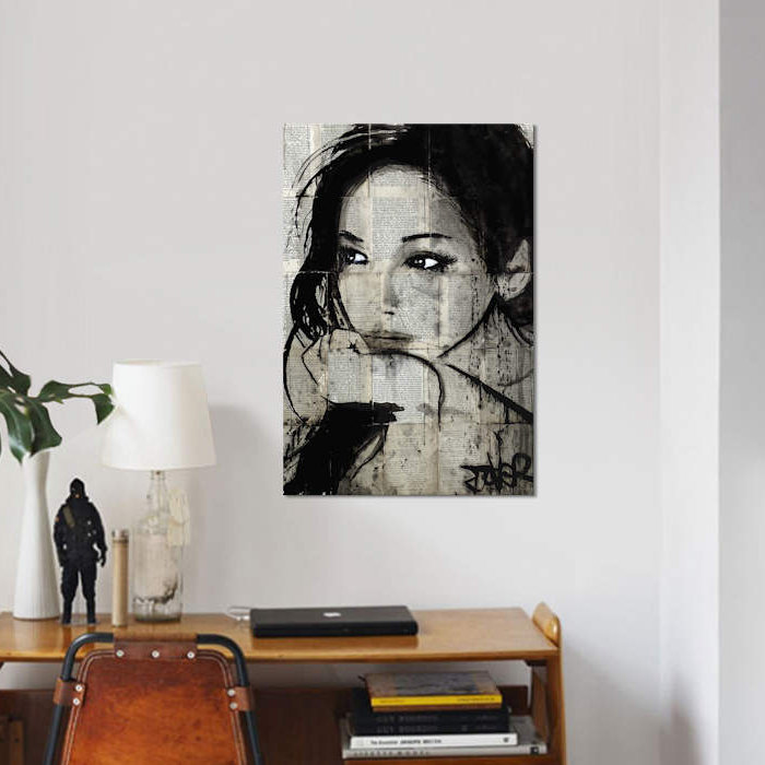 «Ruth», impression sur toile, H 26 po x l 18 po x P 1,5 po, Toile tendue, Pas de tapis