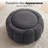 27.5'' Upholstered Round Storage Ottoman-768812320