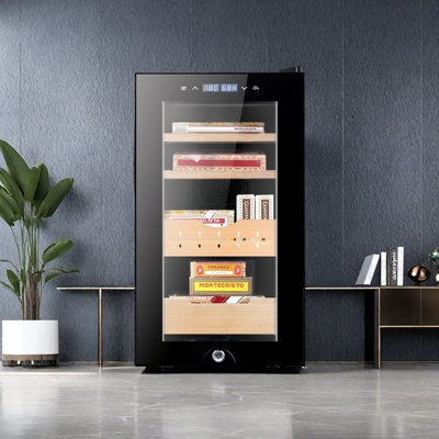 Electronic thermostatic cigar cabinet Home humidor
