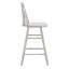 Tabouret de comptoir Pratt avec structure en bois massif-787013236