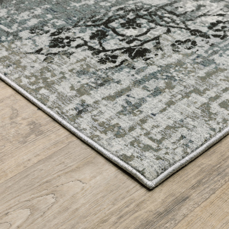Evaeh Abstract Indoor Rug, Runner 2'3" x 7'6"