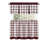 Plaid Tailored Kitchen Curtain-70338856-70338859
