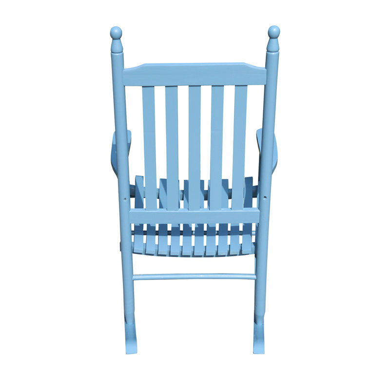 Chaise berçante, Bleu