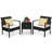 Herwarth - Person Patio Conversation Set