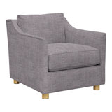 Newlin Linen Sunbrella® Cotton Armchair