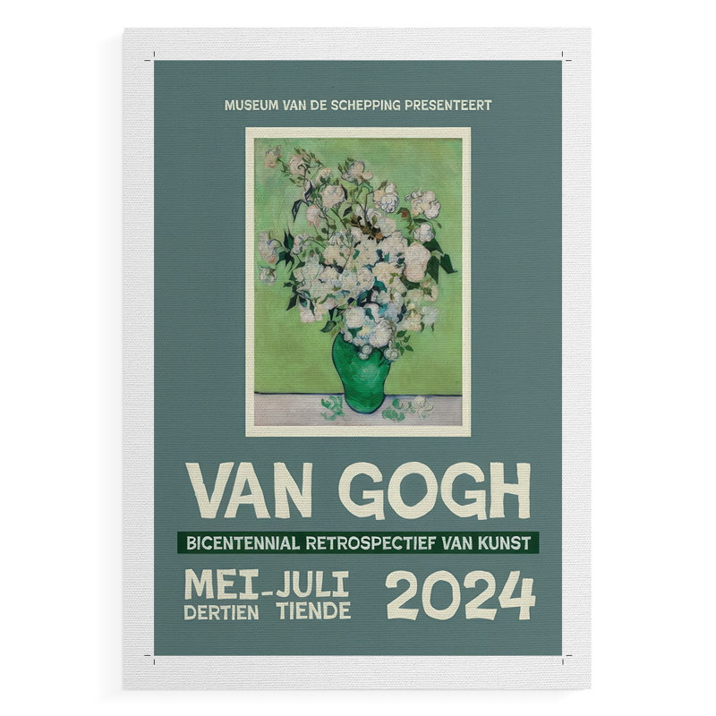 Van Gogh, exposition d'affiches III - Reproduction de toile seulement - NON-CADRE, 12" H x 8" W