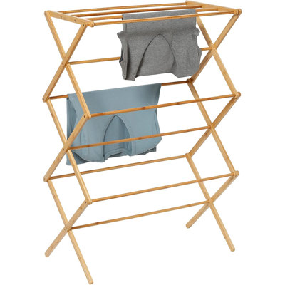 Bamboo Collapsible Drying Rack