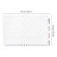 15.5cm W x 30.5cm L Aluminum Peel and Stick Mosaic Tile