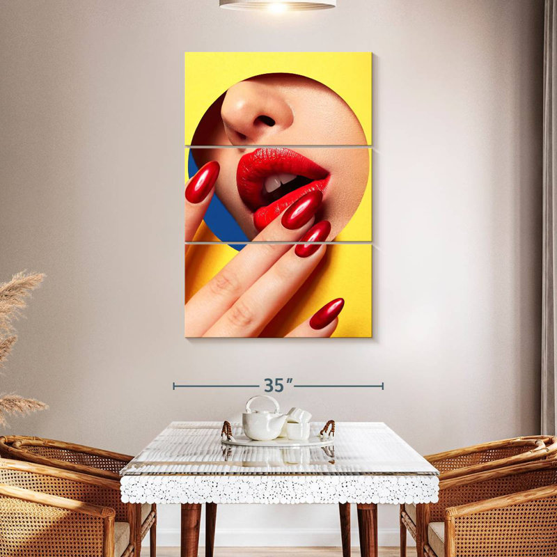 Sexy Nails, 32" H x 20" W