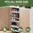 20 Pair Shoe Storage Cabinet With Open Shelves-58196433