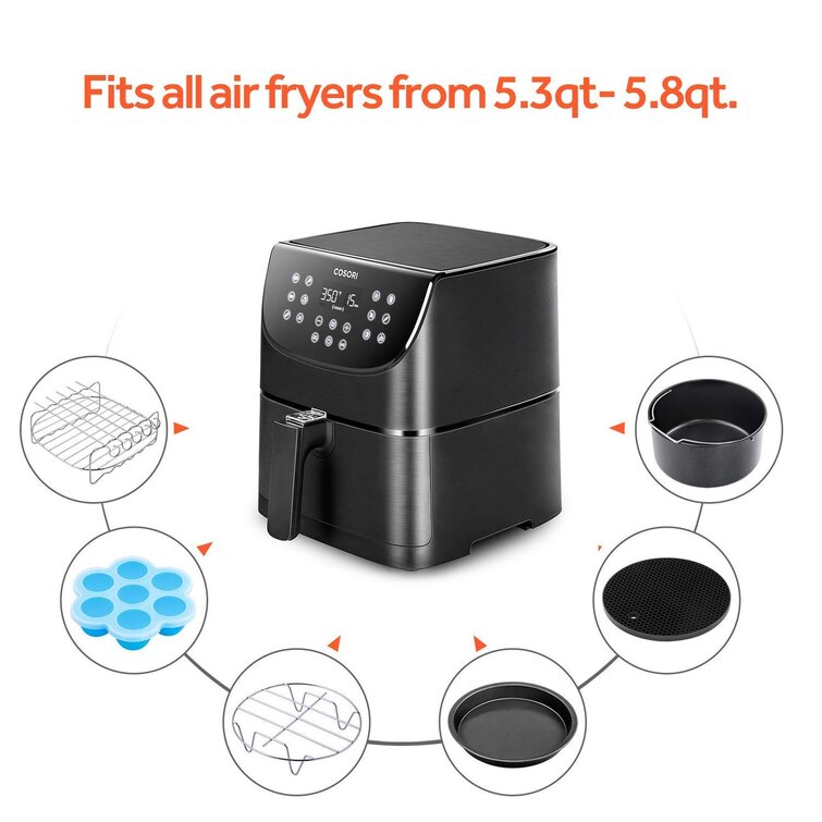 Cosori 5.8 qt. Air Fryer Accessory Bundle & Reviews