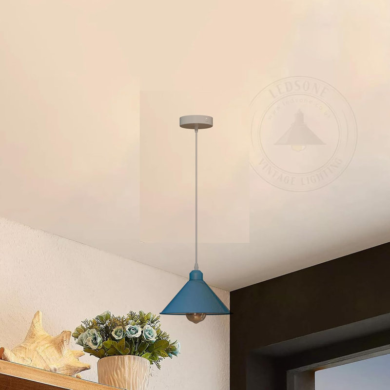 Colston 1 - Light Pendant, Blue