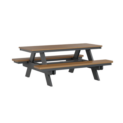 Table de pique-nique rectangulaire Berlin Gardens Ada