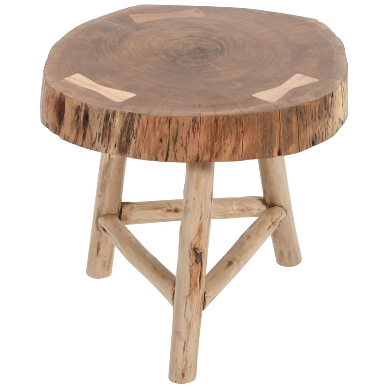 Aala Solid Wood Accent Stool