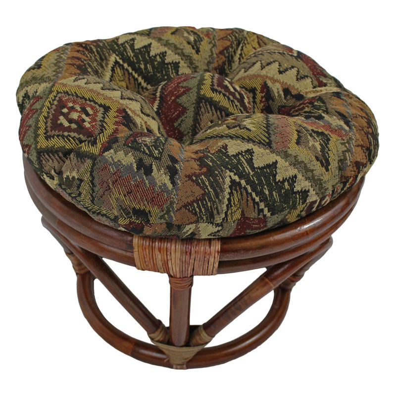 Outdoor 4'' Ottoman Seat Cushion, San Carlos