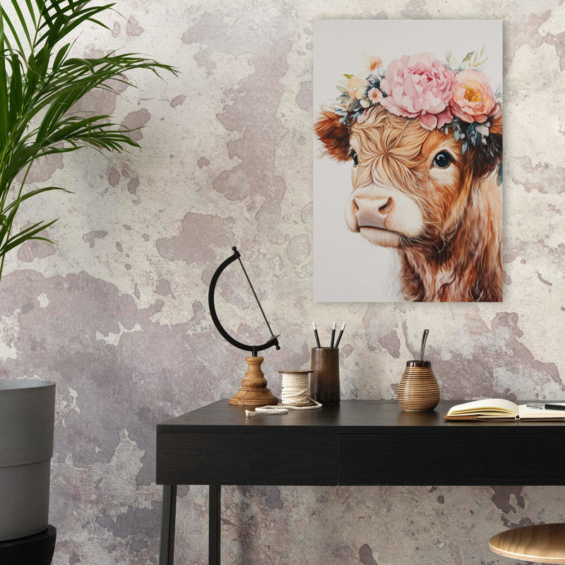 Pétunia avec pivoine, H 24 po x l 16 po